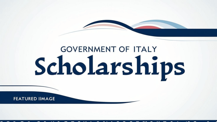 Government of Italy Scholarships