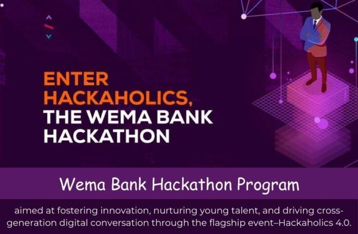 WEMA Bank Hackathon Hackaholics Program